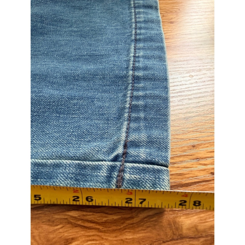 DOEN Maritime Jean Patch Pocket Jeans Size 28 in Menton Wash Blue Made in USA - Picture 9 of 15